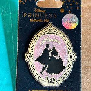 Pink a la Mode Sleeping Beauty Antique Princess Locket Prince Phillip Pin